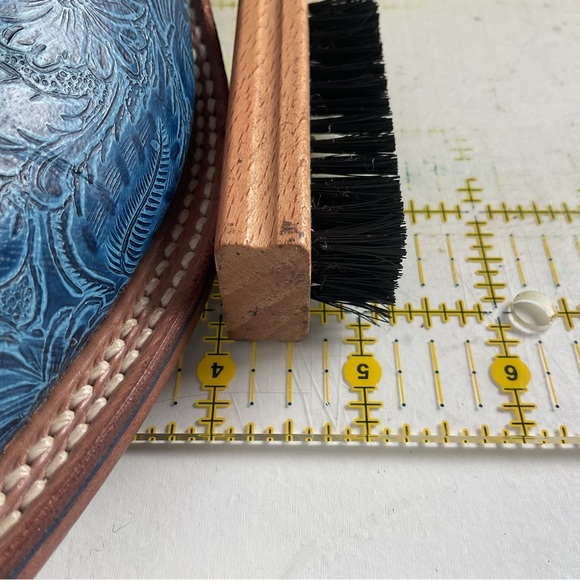 Olathe Tooled Cowgirl Roper Boots 7 B Barbie Pink Upper - Picture 13 of 14